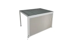 Persiana para pérgola ÉVORA Lin/Argile 4m
