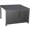 Persiana pérgola ÉVORA gris grafito 3.6x6m