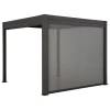 Persiana pérgola ÉVORA gris oscuro 4m