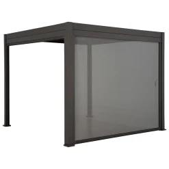 Persiana pérgola ÉVORA gris oscuro 4m