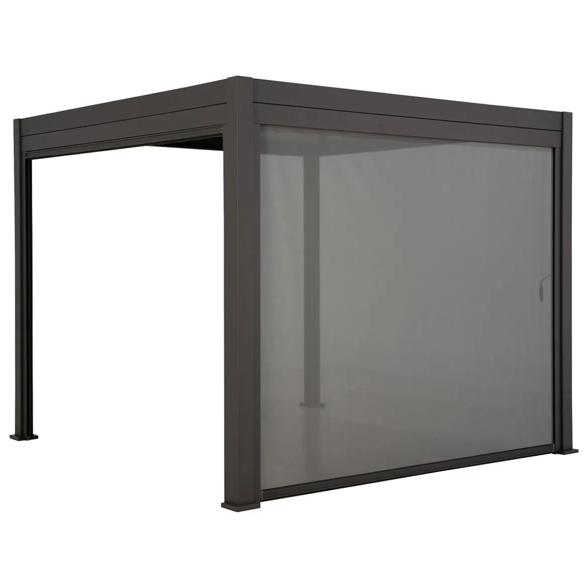 Persiana pérgola ÉVORA gris oscuro 4m