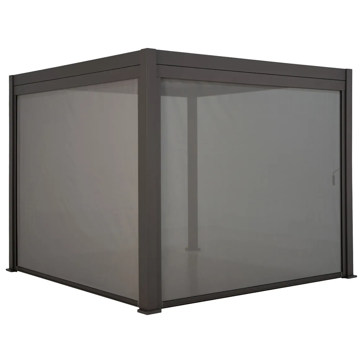 Persiana pérgola ÉVORA gris oscuro 4m