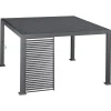 Persiana pérgola ÉVORA gris oscuro 1,3m