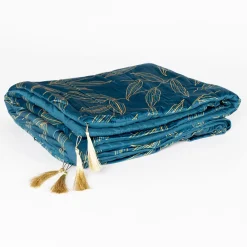 Pie de cama OZIE azul 80x180cm