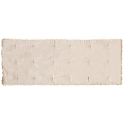 Pie De Cama RIVIERA Beige 60x180cm