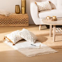 Pie De Cama RIVIERA Beige 60x180cm