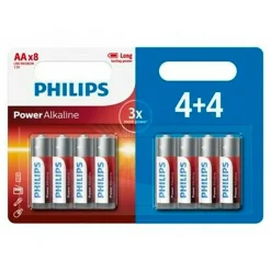 Pila alcalina PHILIPS power life LR06
