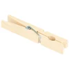 Pinzas De Ropa 96 Unidades De Madera