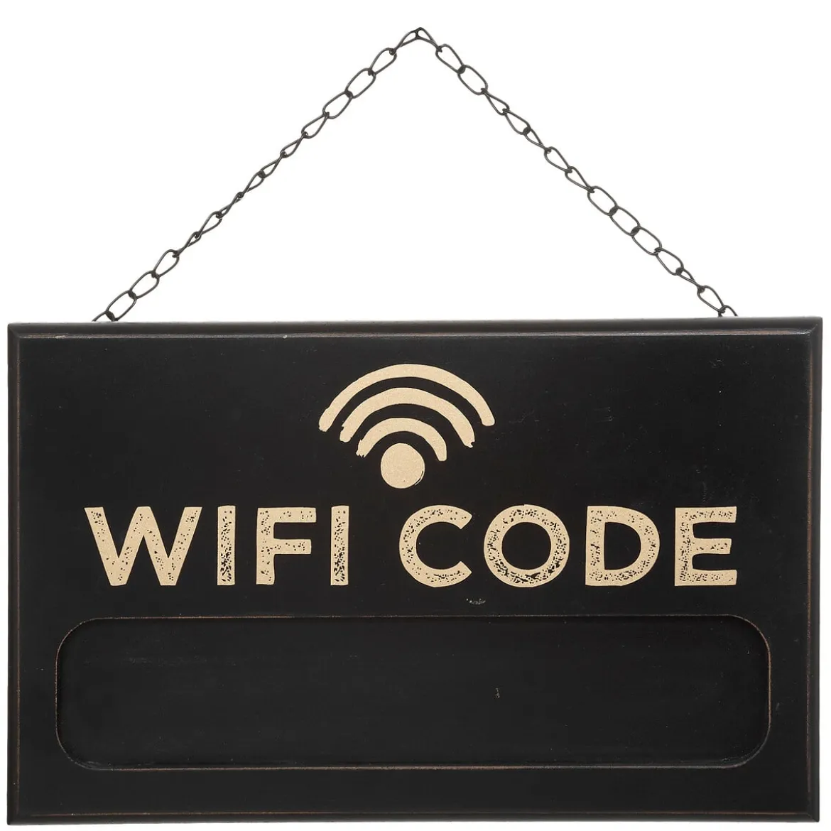 Pizarra P/Contraseña Wifi 35x2.4x22Cm
