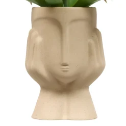 Planta agave artificial SIEN c/ maceta de cerámica