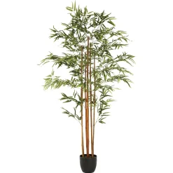 Planta de bambú artificial 185cm