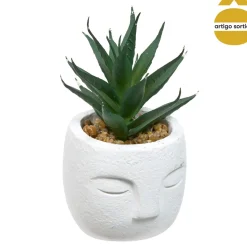 Planta suculenta artificial TERI con maceta 9cm