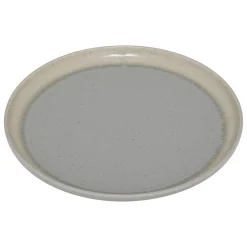 Plato de postre ANITA verde de cerámica 22cm