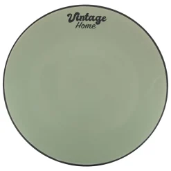 Plato de postre BE VINTAGE verde 20cm