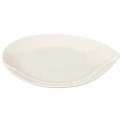 Plato De Postre Blanco Gota 21cm
