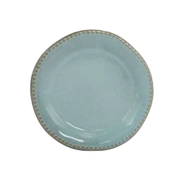 Plato De Postre Capri Azul Cerámica 20cm