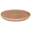 Plato de postre CHLOE marrón 20cm