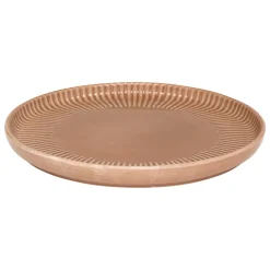 Plato de postre CHLOE marrón 20cm
