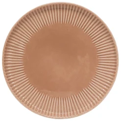 Plato de postre CHLOE marrón 20cm