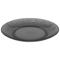 Plato de postre ESTIVA 20cm gris de poliestireno