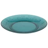 Plato de postre ESTIVA 20cm verde de poliestireno