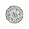 Plato de postre FLORA verde 20cm