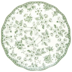 Plato de postre LISIERE verde 21cm