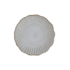 Plato de postre LOTUS gris 21.5cm
