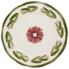 Plato de postre MONA verde de porcelana 19cm