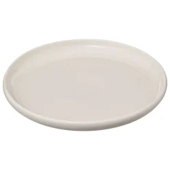 Plato de postre NORA blanco de porcelana 21cm