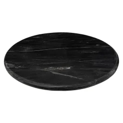 Plato de servir SUBLIMA de mármol negro 30cm