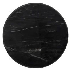 Plato de servir SUBLIMA de mármol negro 30cm