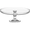 Plato De Tarta C/Tapa De Vidrio