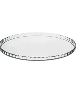 Plato De Tarta De Vidrio 32.8x32.7x2.1Cm