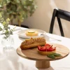 Plato De Tartas De Acacia 28Cm