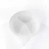Plato hondo AMELIE blanco 23cm