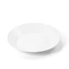Plato Hondo Blanco de Cerámica