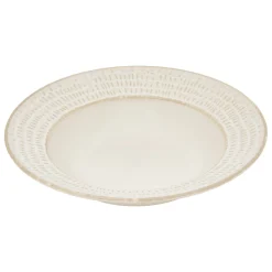 Plato hondo CAMILLE blanco 22cm