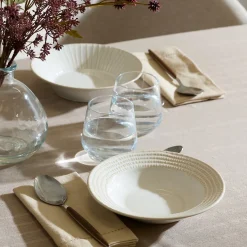 Plato hondo CAMILLE blanco 22cm