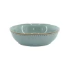 Plato Hondo Capri Azul De Cerámica 17cm