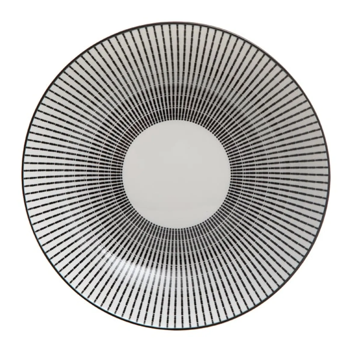 Plato Hondo 20.5cm Lunis Negro