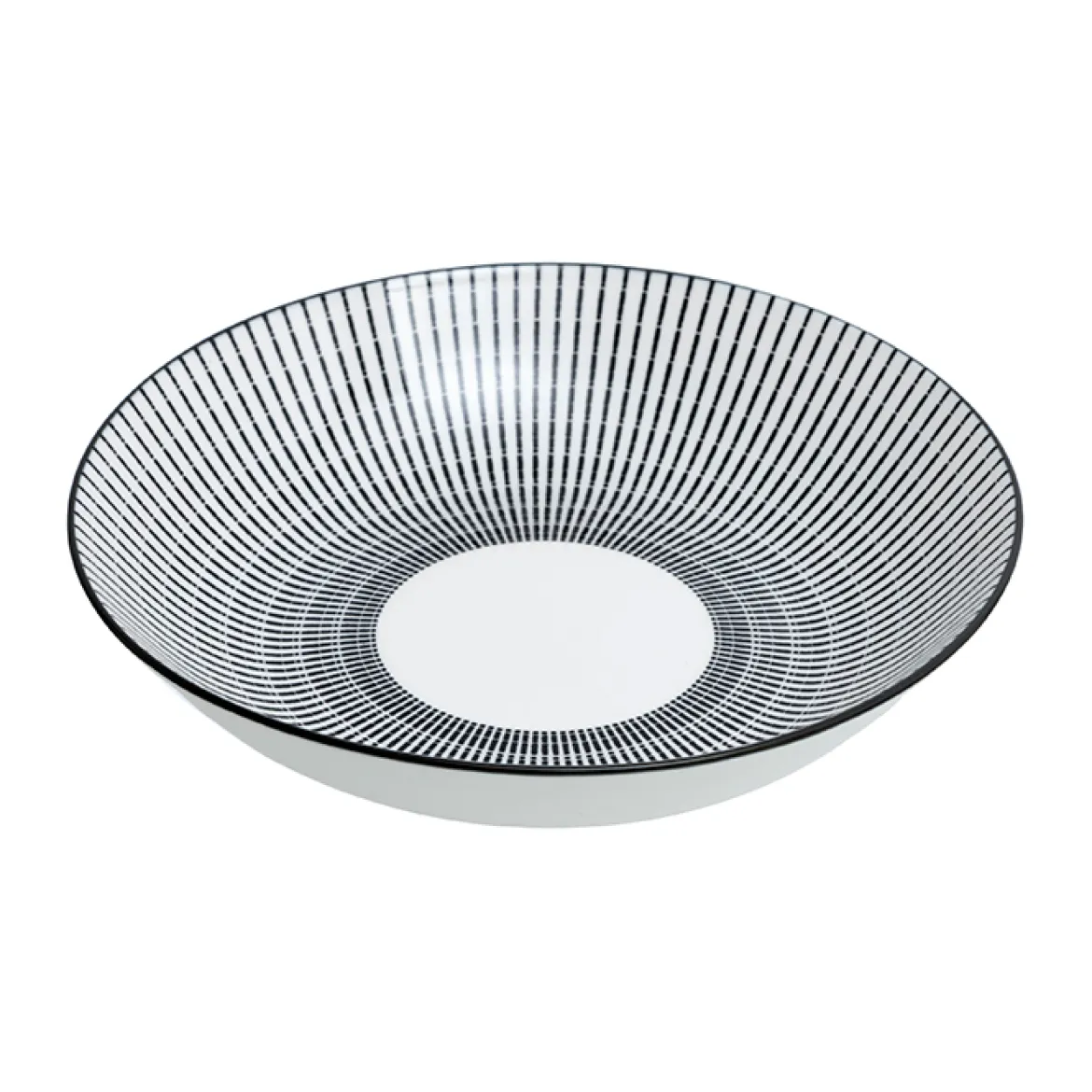 Plato Hondo 20.5cm Lunis Negro