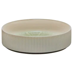 Plato hondo EVA verde de cerámica 18 cm