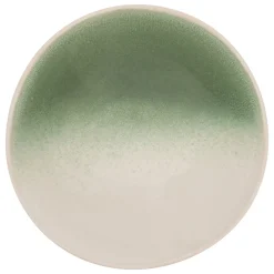 Plato hondo MALAKITE de gres de 19cm