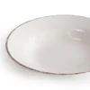 Plato Hondo Sauvage Blanco de Gres