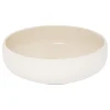 Plato hondo SIENNA beige de cerámica 16cm