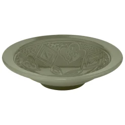 Plato hondo SIENNA verde 23cm