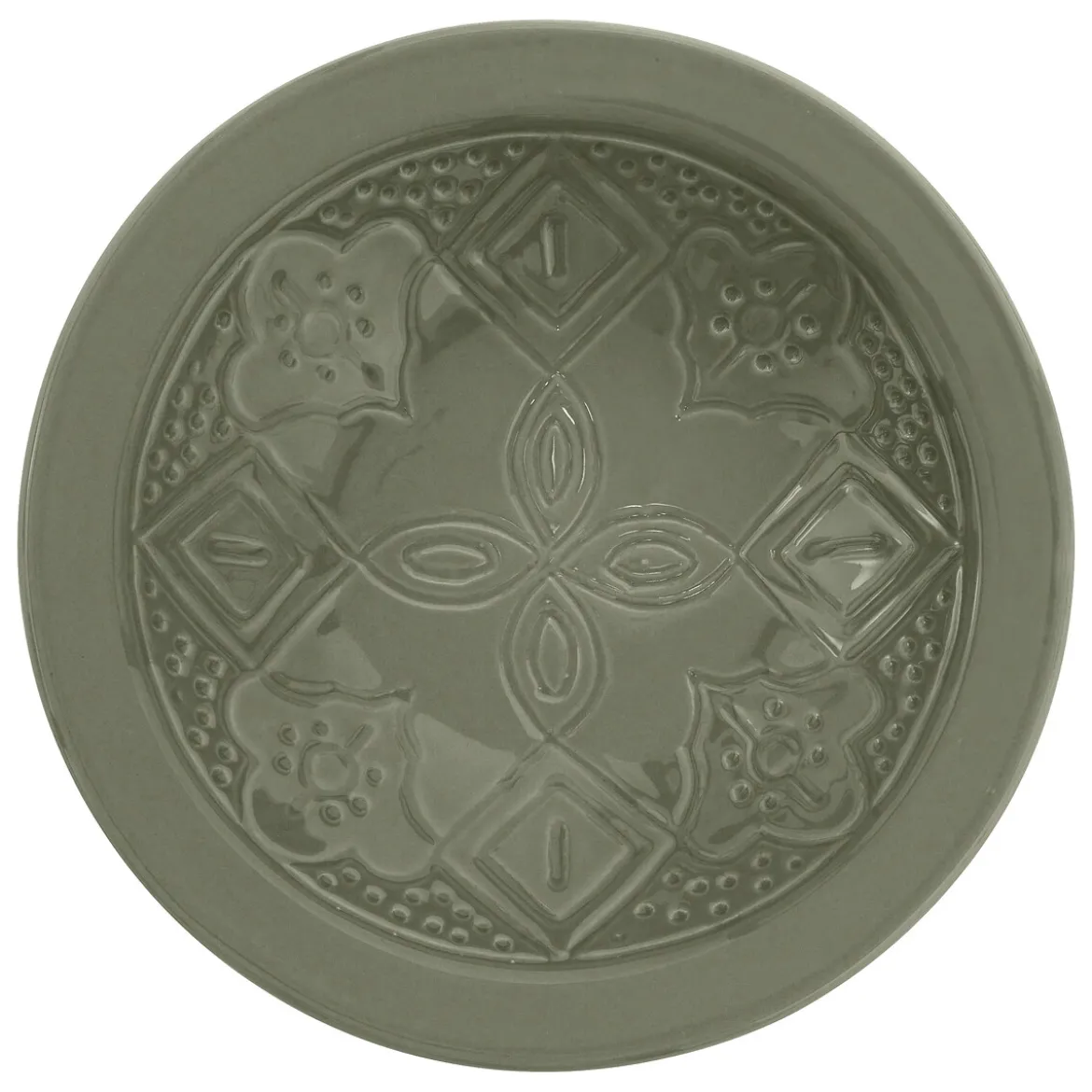 Plato hondo SIENNA verde 23cm