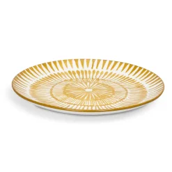 Plato Llano Alive Amarillo 26.5cm