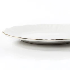 Plato Llano Aubrey Blanco 27cm